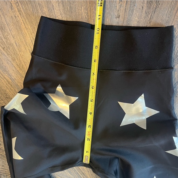 Ultracor Iconic Knockout Star Leggings Black & Silver | Size X-Small - Picture 8 of 9